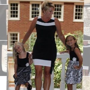 New York & Co Black and White dress